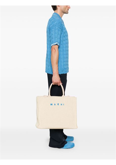large basket bag woman off white MARNI | SHMQ0034U1 P386000W11